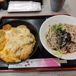 Toga - カツ丼と冷そばセット
