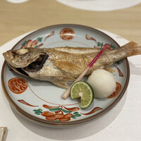 のどぐろ割烹 一心 別邸 - のどぐろ塩焼き（大）
