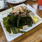 はなみち - ワカメの刺し身