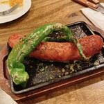 Bar Espana2 - 自家製チョリソの炭火焼き