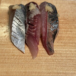 寿し さがみや - にしんとかつおと鯵だっけな？