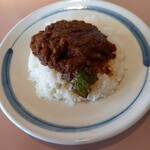 平成ラーメン おくの - ミニカレー～無水カレーだそうです