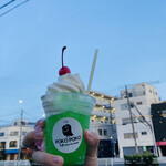 cafe POKO POKO Soft serve ice cream - 夕方のクリソ