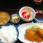 美松 - 日替わり定食：チキンカツ他2品￥500円