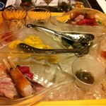 塩水うにや鮑など