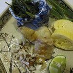 割烹 新多久 - アマダイや出汁巻き