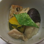 割烹 新多久 - 炊き合わせ