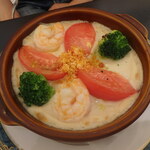 Cafe La MILLE - トマトと海老のスーパー大麦ドリア¥1,540