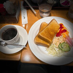 Shiokouji Kafe - トーストセット