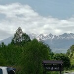 そば処 まつば - 駐車場からの御岳山