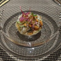 リストランテ 鶴ノ荘 - 冷製ホタテたるたる