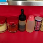 横浜ラーメン 相馬家 - 卓上味変調味料