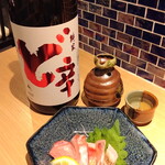 青ヶ島屋 - 刺し盛(ハーフ)＆ど辛