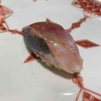 麻布十番 鮨 無銘 - あじ