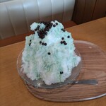 ココス - チョコミントかき氷(ホイップとチョコソースなし)