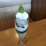 ココス - チョコミントグラスパフェ