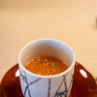 GEJO - 2023.5 茶碗蒸し（土遊野合鴨の卵、いくら、青柚子、新湊産ズワイガニ蟹味噌和え、出汁は枕崎の鰹節）