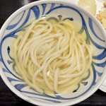 讃岐うどん 麦福  - 「かけうどん(そのまま)(小)」(500円)です