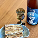 鮒兼 - 富山の駅裏にあった酒屋から送って貰った有磯曙の初嵐のお供にしました　これが大正解！