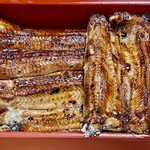 鮒兼 - いつものふっくら柔らかく焼けた美味しい鰻重です　ご飯も好み
