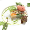 コウジイガラシ オゥレギューム - 料理写真:野菜のテリーヌ　トマトのソルベと