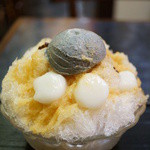甘味処 みつばち - 氷和三昧（650円）に白玉トッピング（50円）
