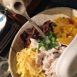 一の酉 - 出汁でお茶漬け。