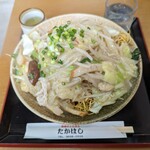 Nagasaki champontakahashi - 九州皿うどん（細揚げメン）¥820-