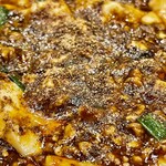 かつぎや - トロトロの餡と程よく火が入った豆腐をよく混ぜていただきます