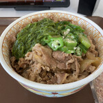 すき家 - めかぶオクラ牛丼