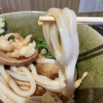 本町製麺所 本店 - 太めでコシがあり　美味しい！