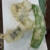 Tempura Shokudou - 穴子。撮る前に一つ食べてしまった