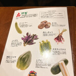 Junkettou Kin Agu Shabushabu Kin - 県野菜の説明②
