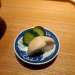 炭火割烹 白坂 - ⚫漬物