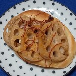 Le pain de Abbesses - シャキシャキレンコンの肉味噌フォカッチャ　360円