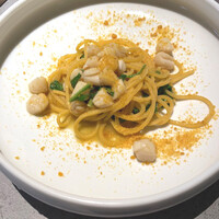 Arcon - 自家製タリオリーニ　小柱とボッタルガ