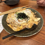 菜肴ますだ - とんかつの卵とじ¥1,200