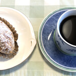 寿の三色最中本舗 - 生パイはコーヒーで。