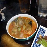 もつ焼　多しろ - サービスの煮物