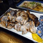 もつ焼　多しろ - コブクロ，ナンコツ