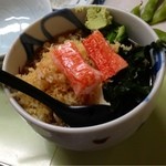 鯉とうなぎのまるます家 - 冷たいたぬき豆腐