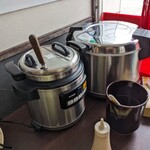 逸品居 - スープと白飯でございます…