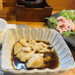 美優食 心 - 　カワハギ卵煮付け