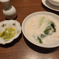 MASA'S KITCHEN 名古屋JRゲートタワー - 青菜のカニあんかけとザーサイ