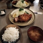 Ajino Tonkatsu Maruichi - ロースランチ定食1450円