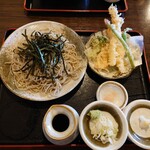 Soba Miyabiya - 天ざる　1500円