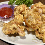 永楽 - ハーフセットの若鳥唐揚げ