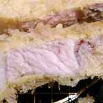 あげづき - 今回低温で揚げたロースカツを塩味＆何も付けずに