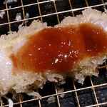 あげづき - そしてウスターソースに付けて頂きました。