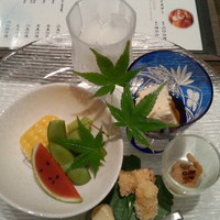 有とみ - 　盛夏の前菜　　　　　　　　涼しげ　～　♪